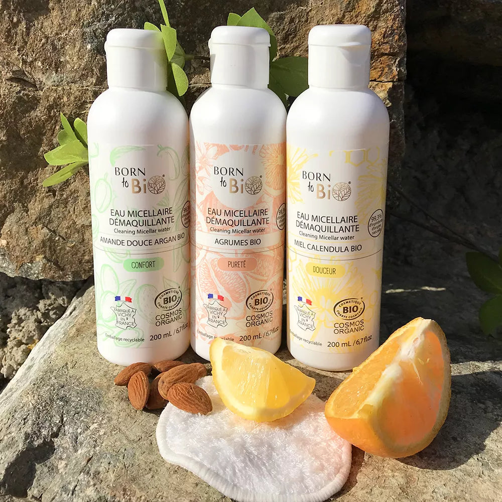 Eau Micellaire Démaquillante Agrumes - Certifiée Bio