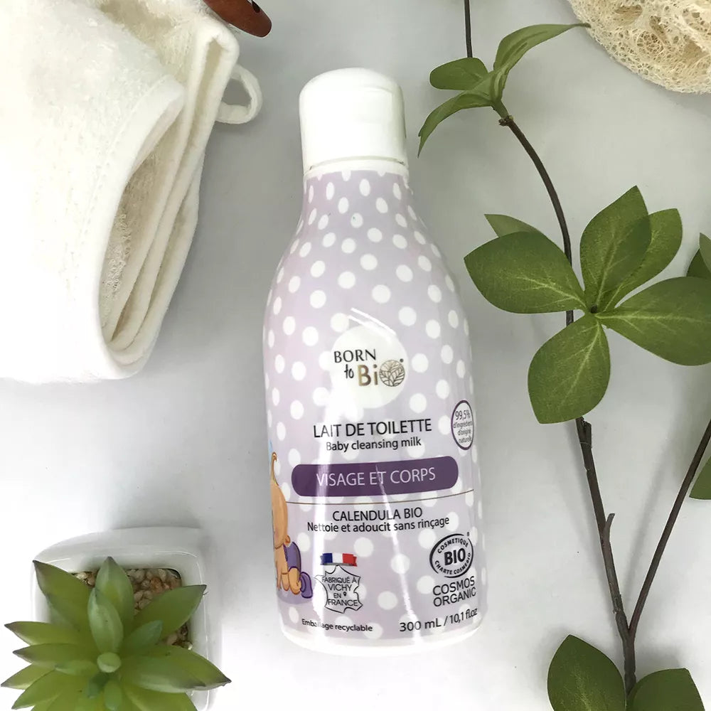 Lait de Toilette pour Bébé - Certifié bio-4