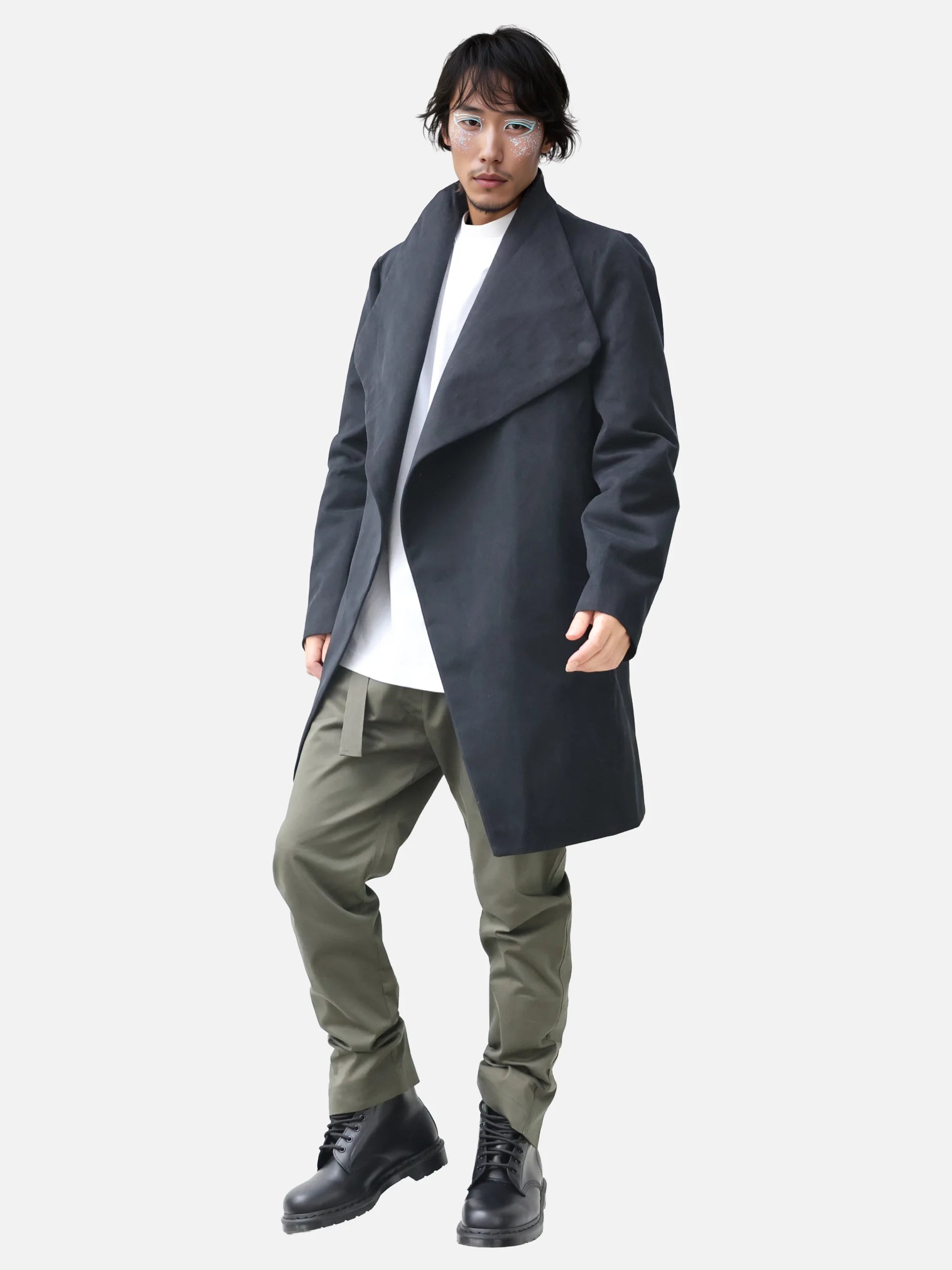 Manteau Koto - Ink Black-0